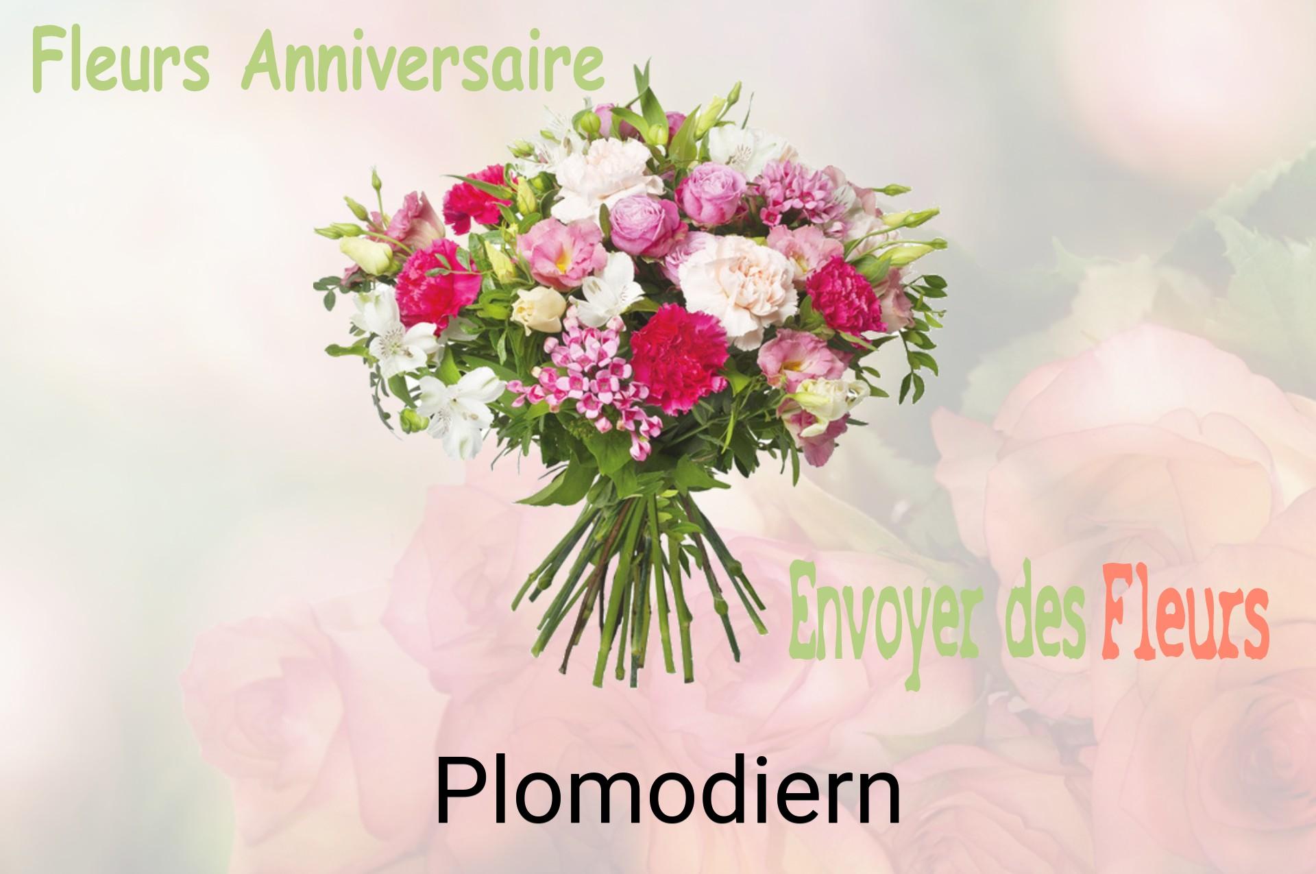 Bouquet de fleurs d’anniversaire livré à Plomodiern